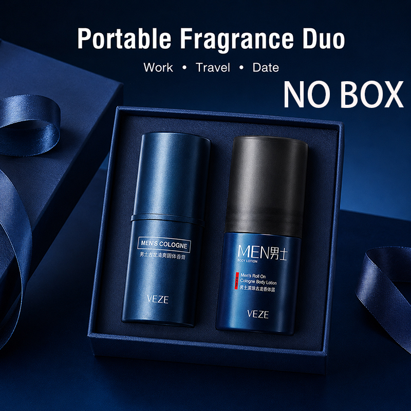 Cologne Solid Balm - 2PCS Men’s Fragrance Duo Solid Cologne
