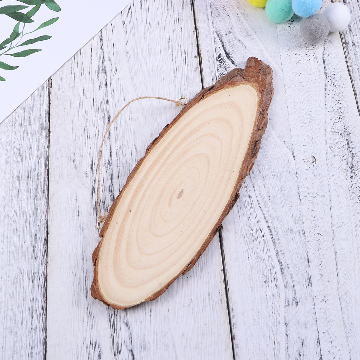 Wooden Slices 26x7x1cm Double  - Oud Wood Chip 评论和价格