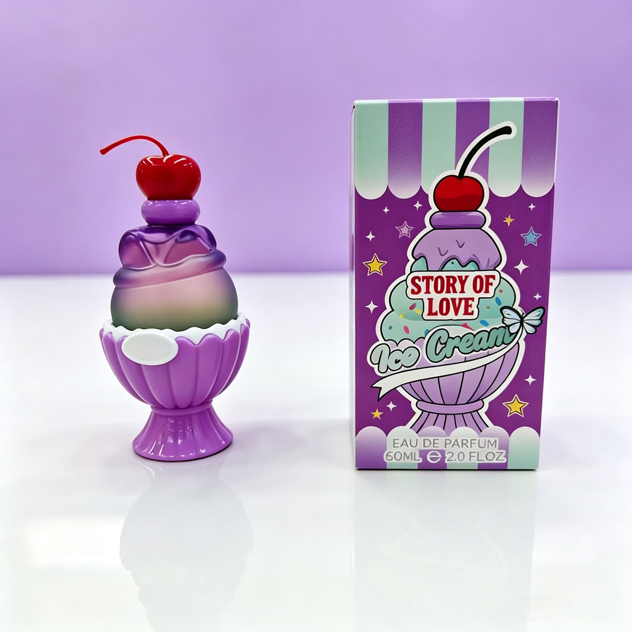 Cute Ice Cream Shaped Eau De P - Perfume Fragrance For Girls 评论和价格