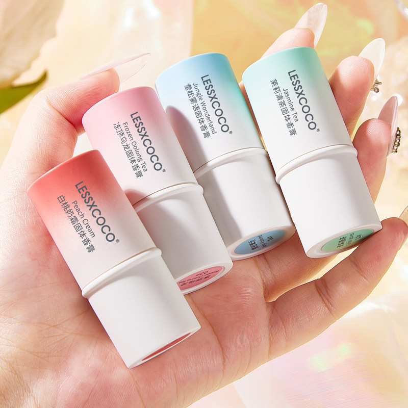 4 Pcs/Set Solid Perfume Mini P - Cologne Solid Balm 评论和价格