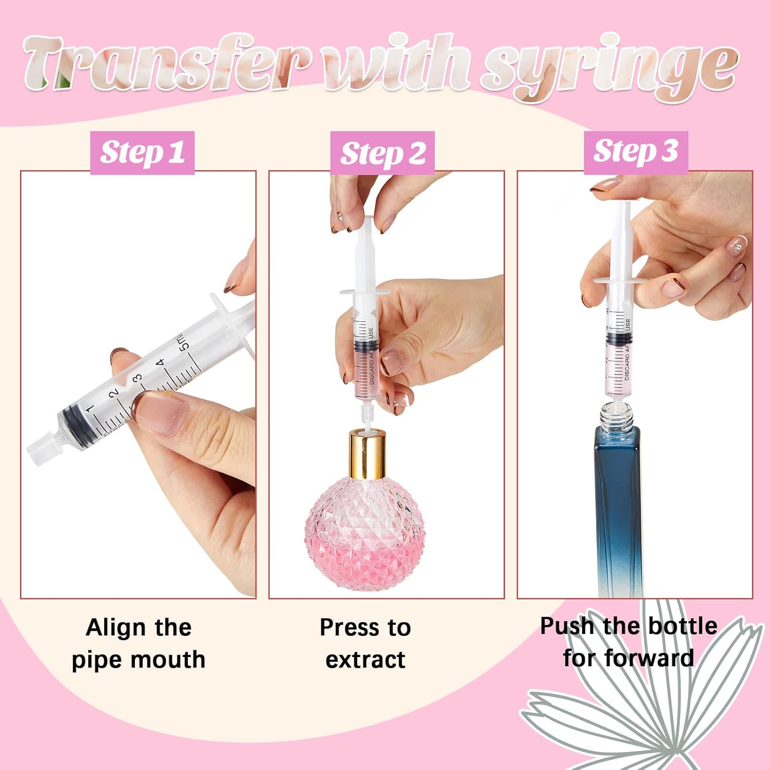 25/50PCS  perfume refill pump  - Perfume Fragrance Dispenser 评论和价格