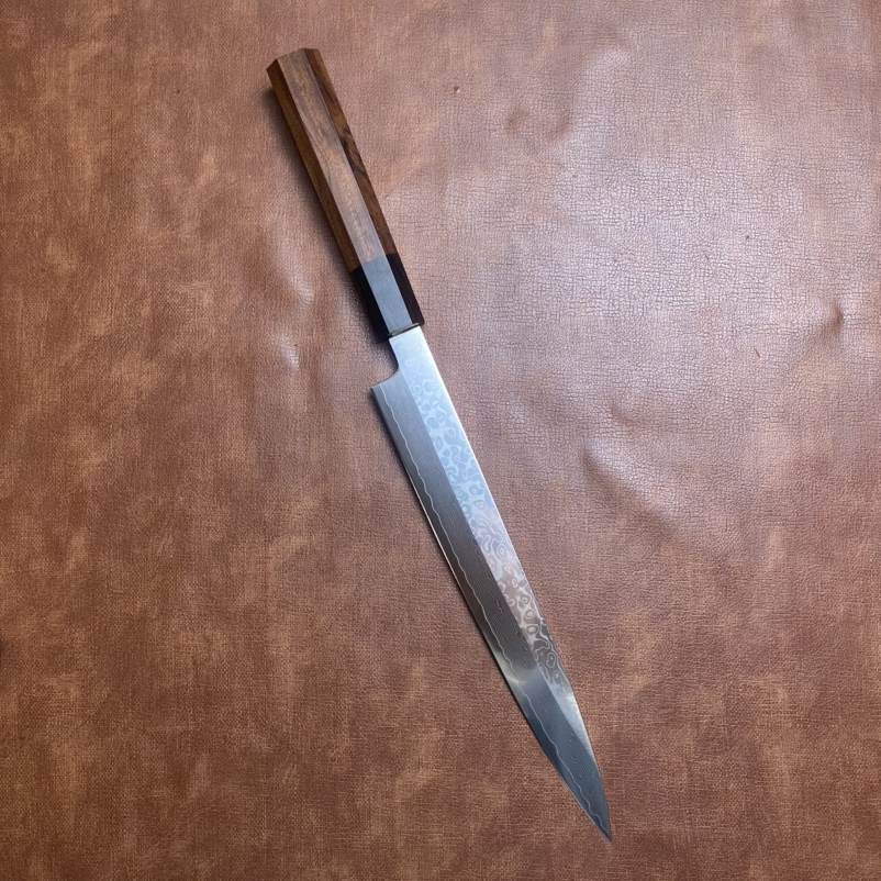 Sashimi Knife Damascus VG10 St - Oud Wood Chip 评论和价格