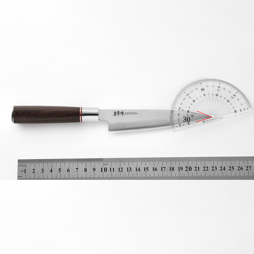 Sashimi Knife With Wood Cover  - Oud Wood Chip 评论和价格