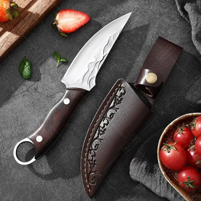 WXCOO Meat Cleaver Handmade Fo - Oud Wood Chip 评论和价格