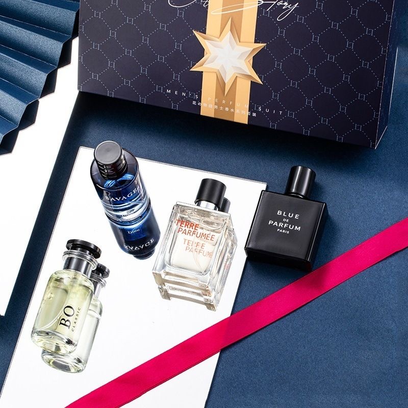 4 PCS/Set Men's Perfume Gift S - Perfume Fragrance Kit 评论和价格