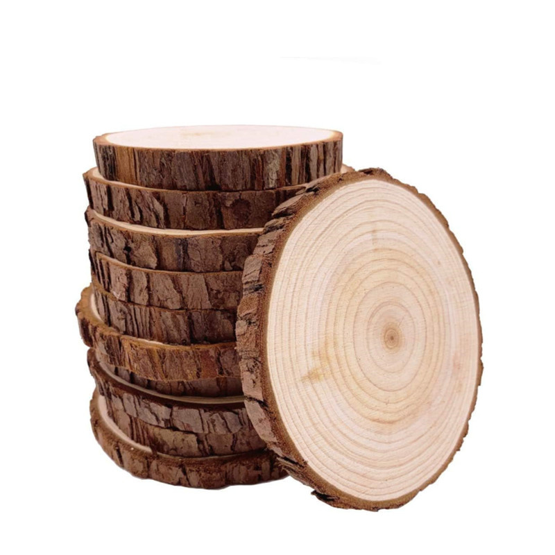 Unfinished Wood Slices Discs C - Oud Wood Chip 评论和价格